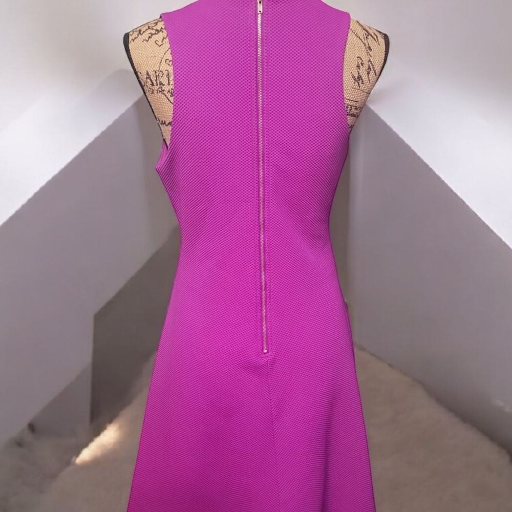 She + Sky Purple Open Side Dress Sz L - Picture 4 of 4